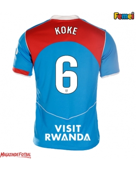 Atletico Madrid Koke #6 Tricou Fotbal Replică 2025-26 Femei Treilea Atletico Madrid Koke #6 Tricou Fotbal Replică 2025-26 Femei Treilea